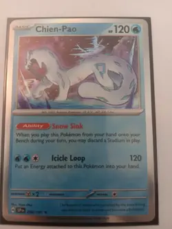 Chien-Pao 056/191 Rare Surging Sparks Pokemon Near Mint - Image 1