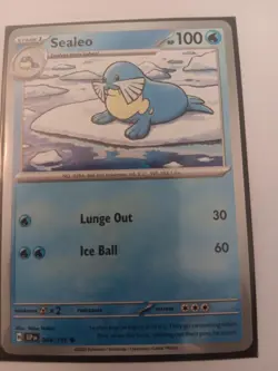 Sealeo 044/191 Common Surging Sparks Pokemon Near Mint - Image 1
