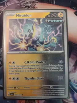 Miraidon 069/191 Uncommon Surging Sparks Pokemon Near Mint - Image 1