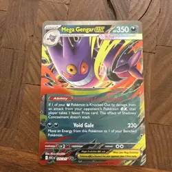 Mega Gengar ex 125/217 Double Rare Ascended Heroes Pokemon Near Mint - Image 1