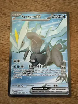 Pokemon TCG - Kyurem ex - 157/086 - SV: Black Bolt (BLK) - 233 - Image 1