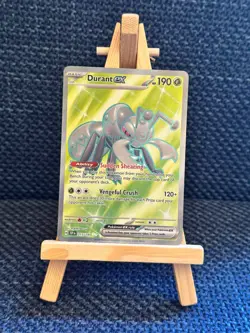 POKEMON DURANT EX 215/191 ULTRA RARE SV08: SURGING SPARKS NM/M - Image 1