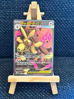 Pokemon Mega Lopunny ex 115/094 ME02: Phantasmal Flames Holo NM - Image 1