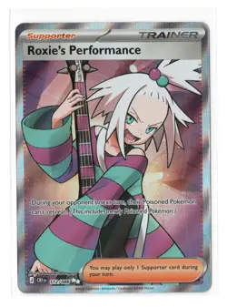Pokemon TCG Roxie’s Performance 112/086 Ultra Rare Trainer - Chaos Rising - NM - Image 1