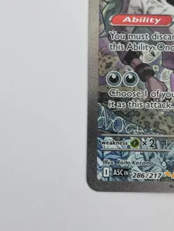 PSA Contender!U Pokemon N's Zoroark ex 286/217 Ascended Heroes SIR Holo - Image 4