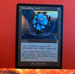 Unwinding Clock - The Brothers' War: Retro Frame - Near Mint+ / NM+ - Magic MTG - Image 1