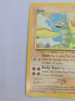 Onix Pokemon Southern Islands TCG 3/18 MP - Image 2