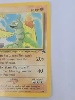 Onix Pokemon Southern Islands TCG 3/18 MP - Image 3