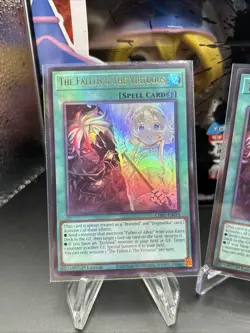 3 x YuGiOh The Fallen & The Virtuous CH01-EN019 Ultra Rare Mint 1st Ed Playset - Image 2
