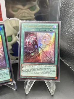 3 x YuGiOh The Fallen & The Virtuous CH01-EN019 Ultra Rare Mint 1st Ed Playset - Image 4