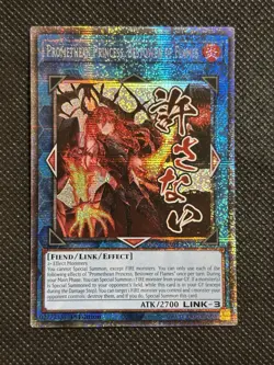 YuGiOh! Promethean Princess, Bestower of Flames RA05-EN107 Starlight Rare 1st NM - Image 1