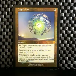 Caged Sun The Brothers' War: Retro Frame Artifacts Foil - Image 1