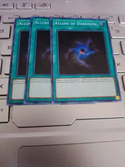 3x Yugioh Allure of Darkness DASA-EN054 Dark Saviors 1st Edition - Image 1