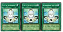 Yugioh- 3X Pot of Benevolence - Common - 1st Edition - ABPF-EN061 - Near Mint - Image 1