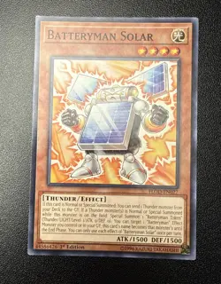 Yu-Gi-Oh! Batteryman Solar - FLOD-EN027 Common Flames of Destruction 1st Edition - Image 1