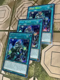 YuGiOh SMALL WORLD Secret Rare Play Set RA01-EN067 - Image 1