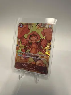 Monkey D. Luffy Alt Art OP01-024 SR The Best PRB-01 Japanese ONE PIECE Card NM - Image 1