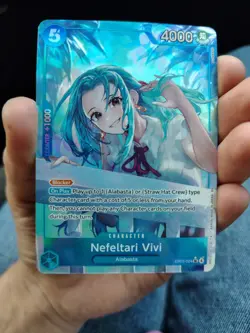 Nefeltari Vivi EB03-024 Alt Art SR Extra Booster: One Piece Heroines English - Image 1