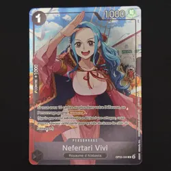 One Piece TCG Nefeltari Vivi OP05-086 R Alt Art French Exclusive Promo - NM - Image 1