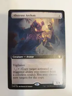 Abstruse Archaic (Extended Art) Commander Masters Regular - Image 1