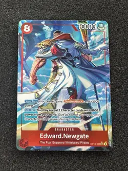 Edward.Newgate (SR) ALT ART OP16-003 One Piece TCG The Time Of Battle - Image 1