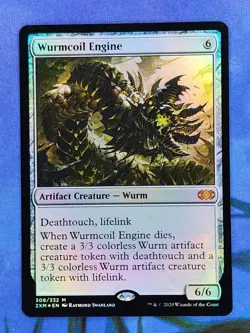 1x FOIL Wurmcoil Engine, NM, 2XM, Magic: the Gathering, MtG - Image 1