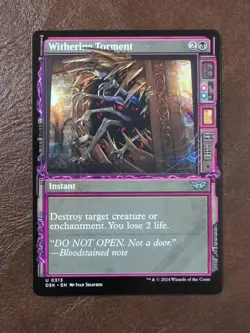 Withering Torment (Showcase) Duskmourn: House of Horror Regular - Image 1