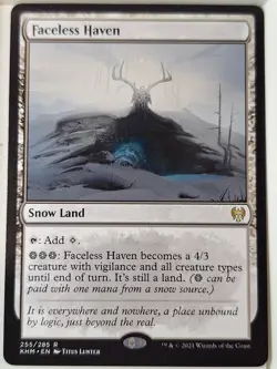 Faceless Haven - Kaldheim - Magic the Gathering MTG Nice! - Image 1