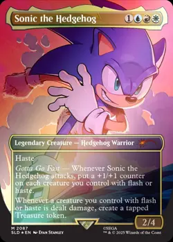 [PRESALE ]MTG: Secret Lair x Sonic: Friends & Foes Foil Edition SEALED CONFIRMED - Image 2