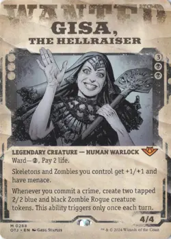 Gisa, the Hellraiser (Showcase) M Outlaws of Thunder Junction 288 NM - Image 1