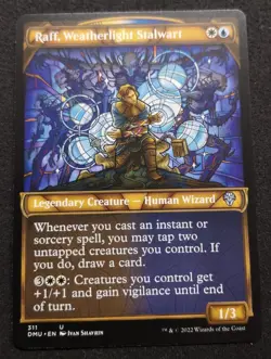 Raff, Weatherlight Stalwart - Showcase - DMU - MTG - NM Unplayed - EN - 311 - Image 1
