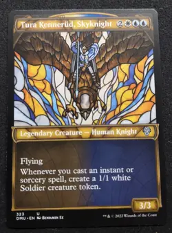 Tura Kennerud, Skyknight - Showcase - DMU - MTG - NM Unplayed - EN - 323 - Image 1