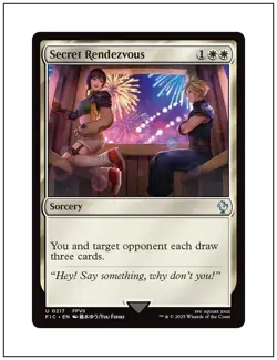 1x Secret Rendezvous 0217, Final Fantasy, Magic MTG NM - Image 1