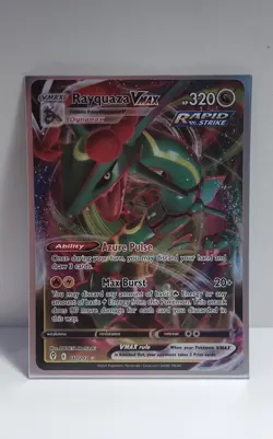 (2) Pokemon Cards / Rayquaza VMAX 111/203 TCG Pokemon TCG Pikachu VMAX - Image 1