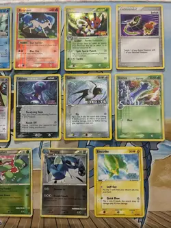 Vintage Pokemon Card Lot Reverse Holo Fire Shiny Ponyta - Image 2