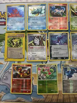 Vintage Pokemon Card Lot Reverse Holo Fire Shiny Ponyta - Image 3