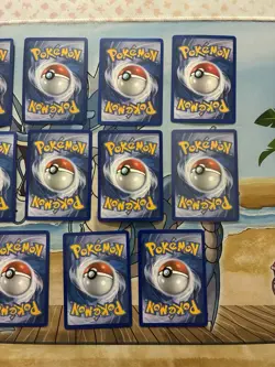 Vintage Pokemon Card Lot Reverse Holo Fire Shiny Ponyta - Image 4