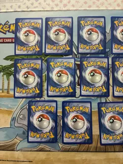 Vintage Pokemon Card Lot Reverse Holo Fire Shiny Ponyta - Image 5