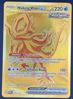Walking Wake ex 178/131 Pokemon TCG SV: Prismatic Evolutions Hyper Rare NM - Image 1