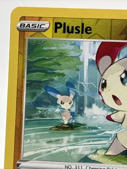 Pokemon Plusle SWSH08: Fusion Strike 089/264 Near Mint NM Reverse Holo - Image 2