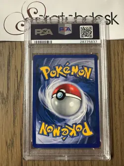 PSA 8 - Pokemon HITMONCHAN 7/102 - SHADOWLESS BASE SET - Holo NEAR MINT - Image 2