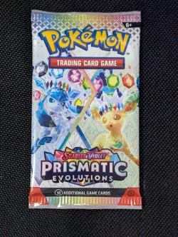 Pokemon: Prismatic Evolutions - Factory Sealed Booster Pack [Single] (English) - Image 4