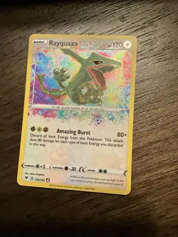 Pokemon Rayquaza 138/185 Vivid Voltage, Near Mint Condition - Image 1