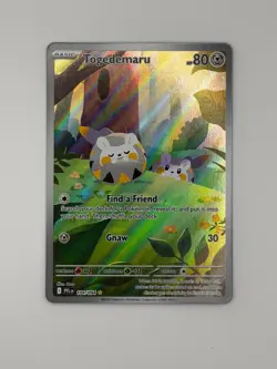 Togedemaru 104/094 Me02: Phantasmal Flames Holo Pokemon TCG - Image 1