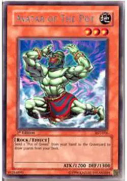 1x (EX) Avatar of The Pot - AST-016 - Rare - Unlimited Edition YuGiOh - Image 1