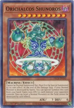 1x (EX) Orichalcos Shunoros - DLCS-EN141 - Common - 1st Edition YuGiOh - Image 1