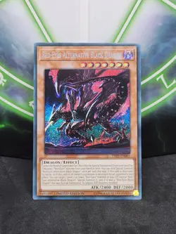 Yugioh Red-Eyes Alternative Black Dragon TN19-EN005 Prismatic Secret Rare NM - Image 1