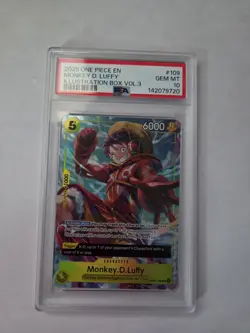 PSA 10 2025 One Piece #109 Monkey D. Luffy - Image 1
