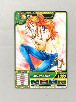 Nami - TW6-03 N - One Piece Treasure World Card Japanese - Image 1