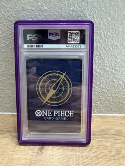 Vinsmoke Sanji OP10-063 Treasure Rare Legacy of The Master One Piece PSA 10 - Image 2